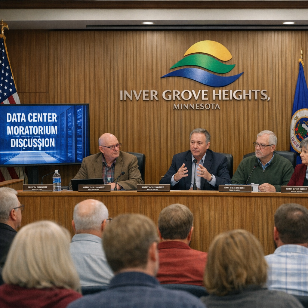 Inver Grove Heights Implements One-Year Moratorium on Data Centers