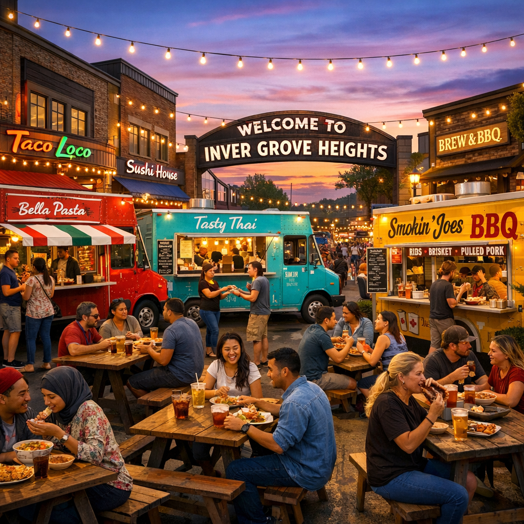 Exploring Inver Grove Heights’ Culinary Scene: New Eateries and Food Trucks