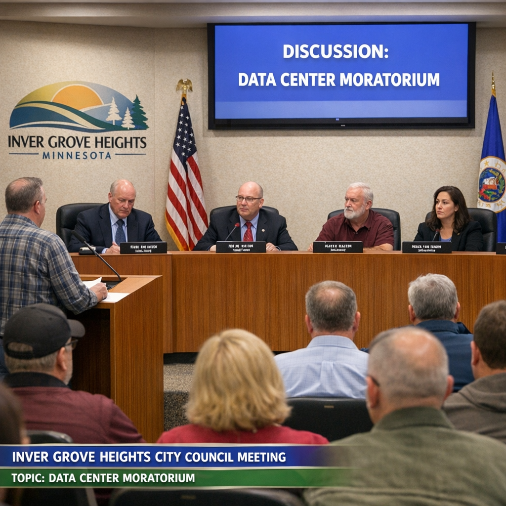 Inver Grove Heights Implements One-Year Moratorium on Data Centers