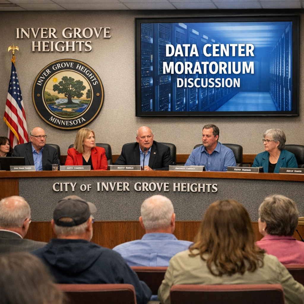 Inver Grove Heights City Council Enacts One-Year Moratorium on Data Centers