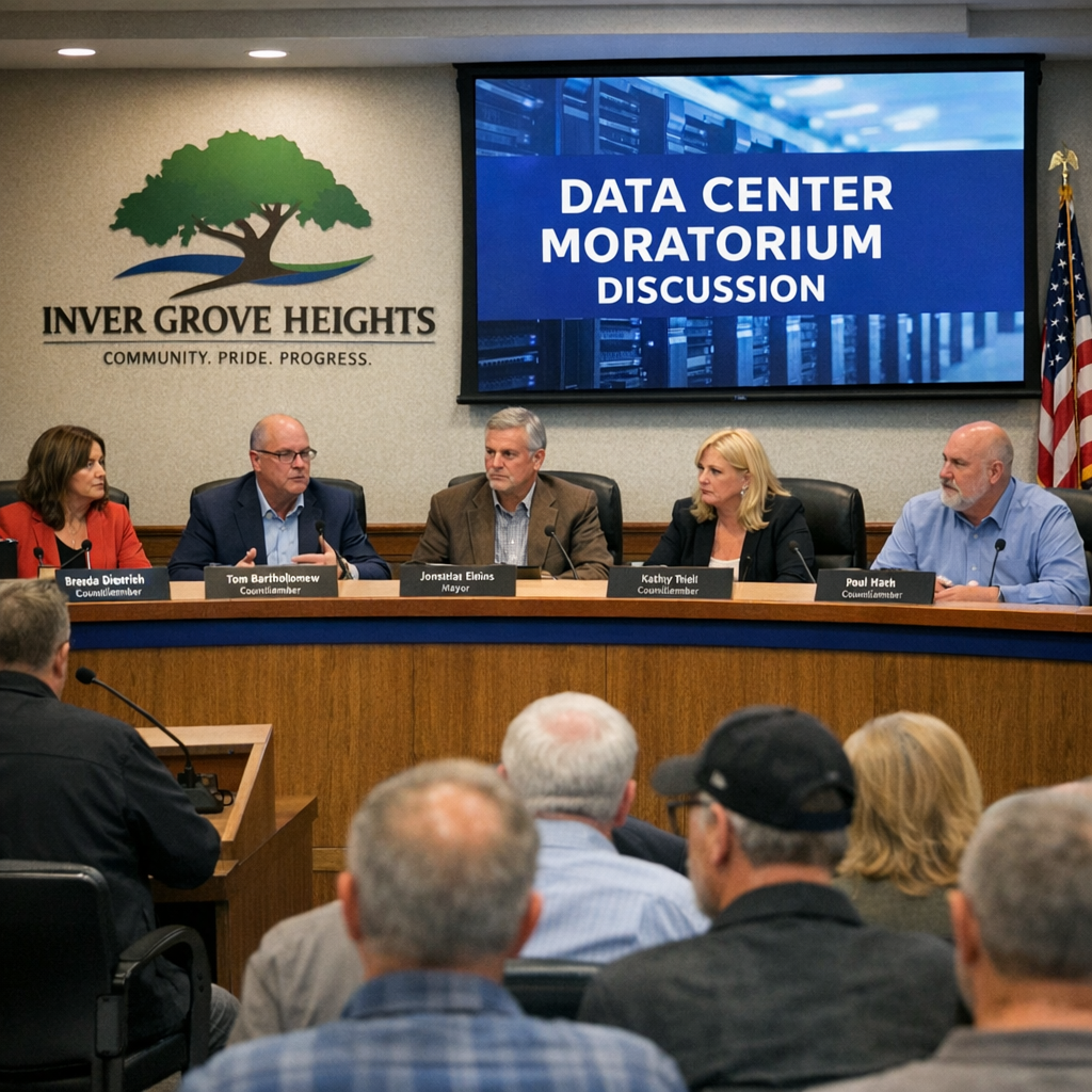 Inver Grove Heights Implements One-Year Moratorium on Data Centers