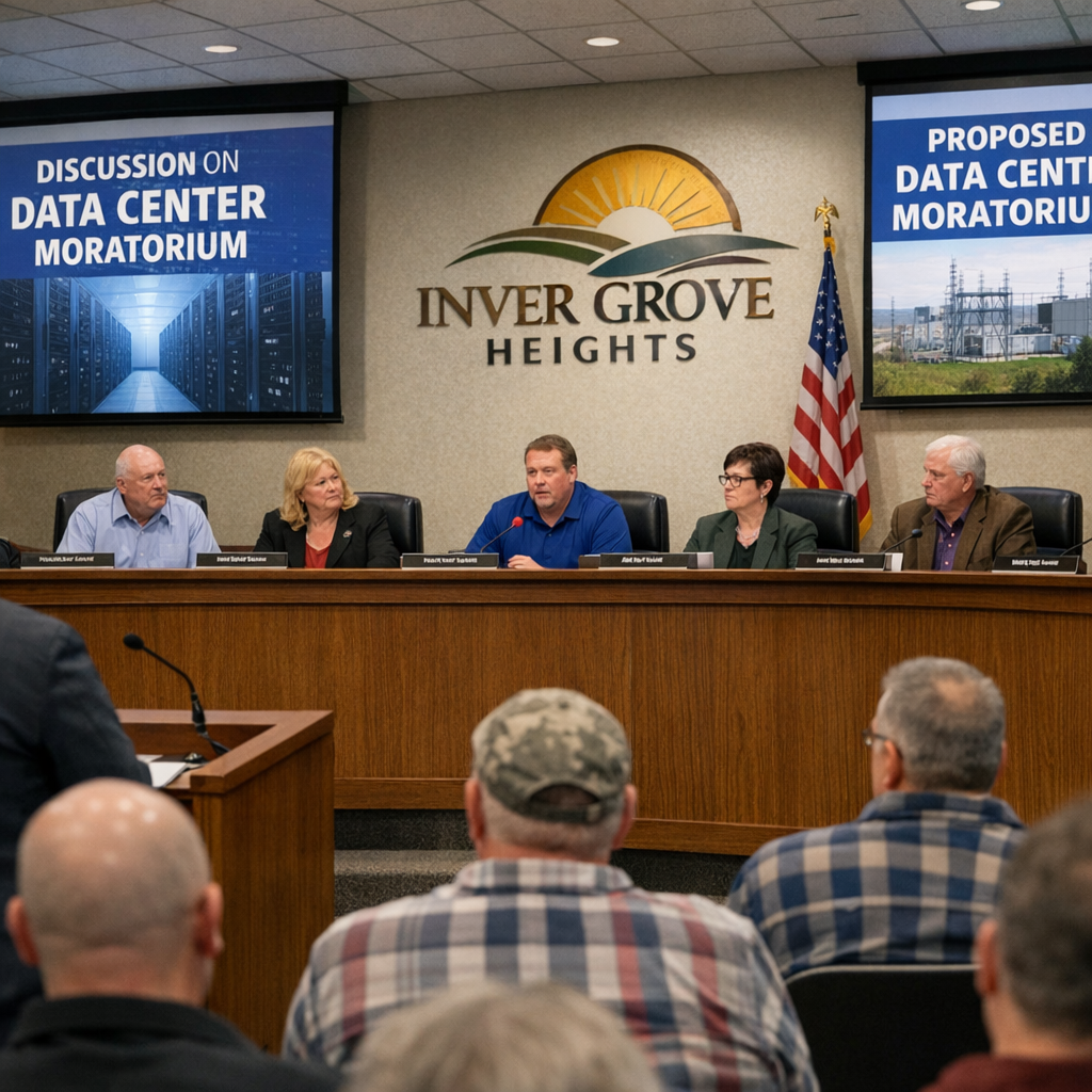 Inver Grove Heights Implements One-Year Moratorium on Data Centers