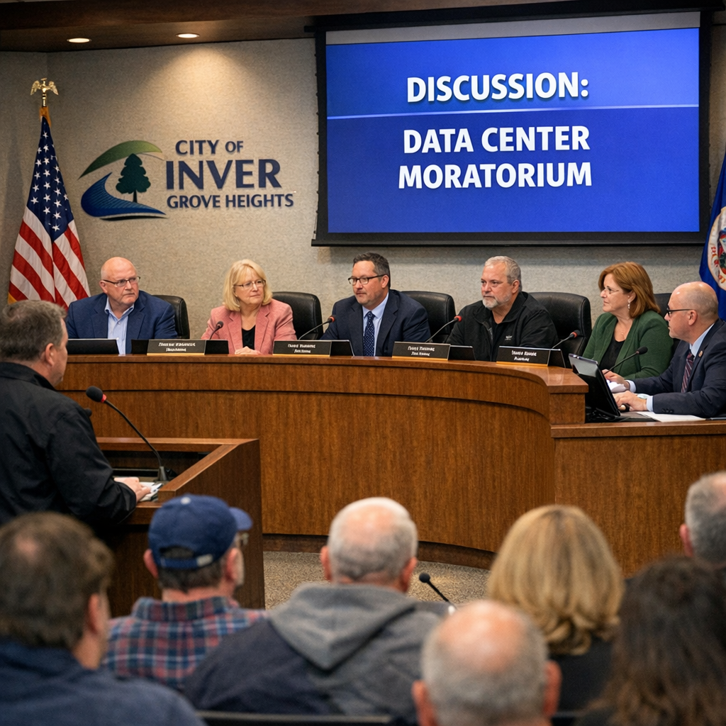 Inver Grove Heights Implements One-Year Moratorium on Data Centers