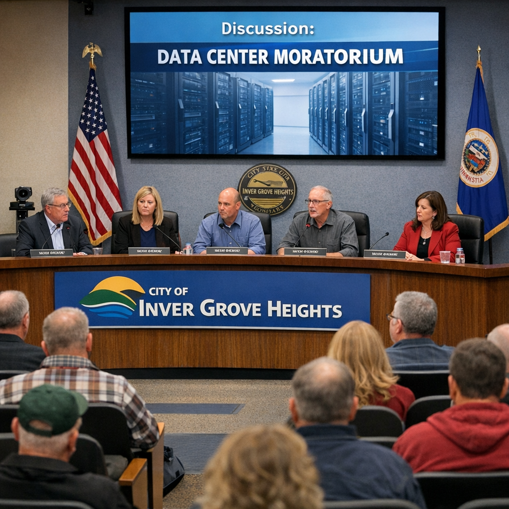 Inver Grove Heights Implements One-Year Moratorium on Data Centers