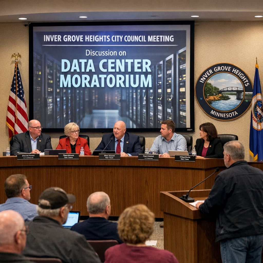 Inver Grove Heights Implements One-Year Moratorium on Data Centers
