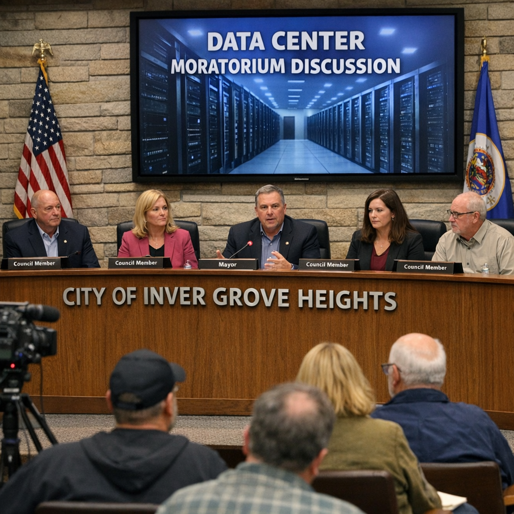 Inver Grove Heights Implements One-Year Moratorium on Data Centers