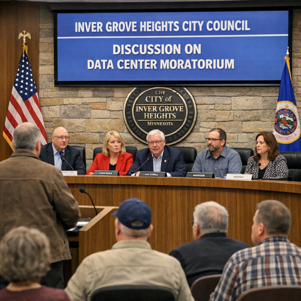 Inver Grove Heights City Council Enacts One-Year Moratorium on Data Centers