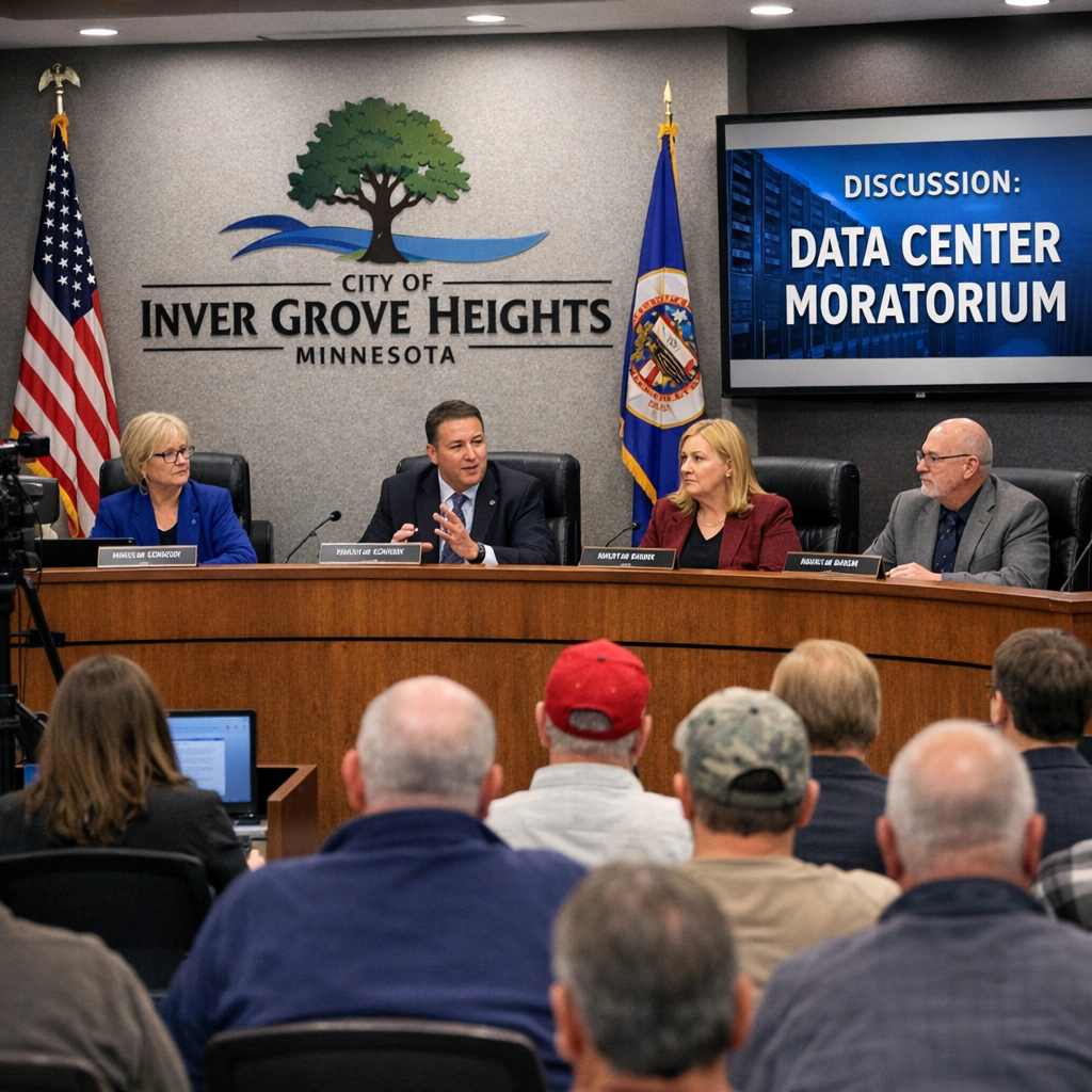 Inver Grove Heights Implements One-Year Moratorium on Data Centers