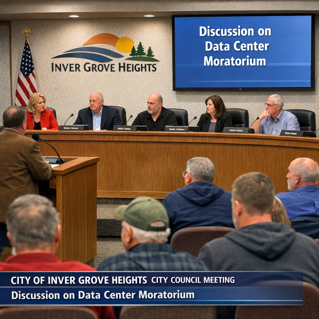 Inver Grove Heights Implements One-Year Moratorium on Data Centers