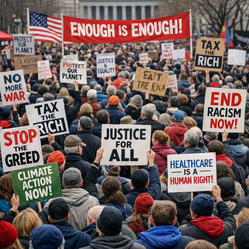 Nationwide ‘No Kings’ Rallies Highlight Public Dissent