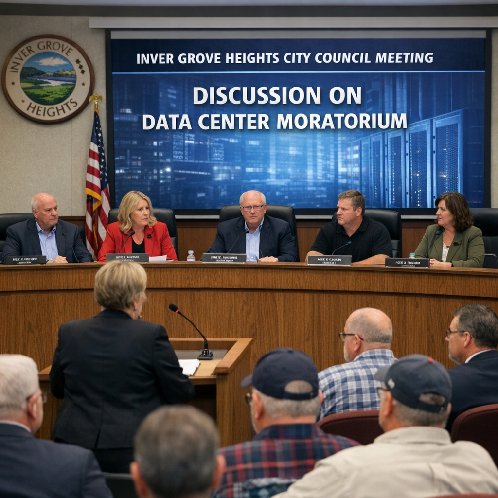 Inver Grove Heights Enacts One-Year Moratorium on Data Centers Amid Community Concerns