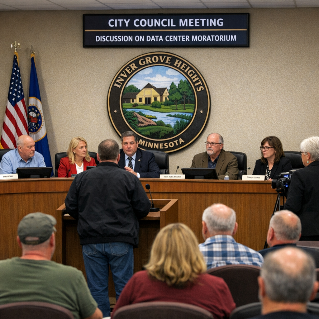 Inver Grove Heights Implements One-Year Moratorium on Data Centers