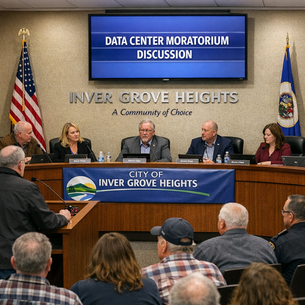 Inver Grove Heights Implements One-Year Moratorium on Data Centers