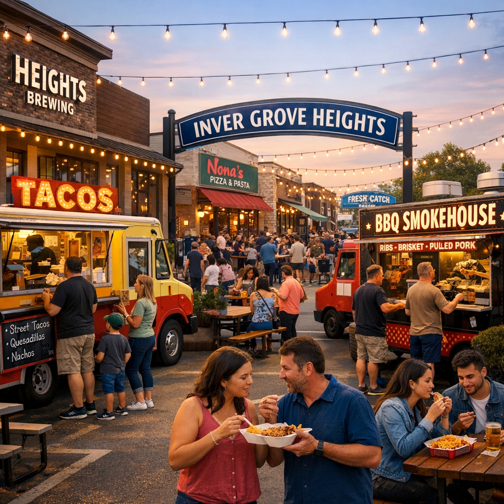 Exploring Inver Grove Heights’ Culinary Scene: New Eateries and Food Trucks