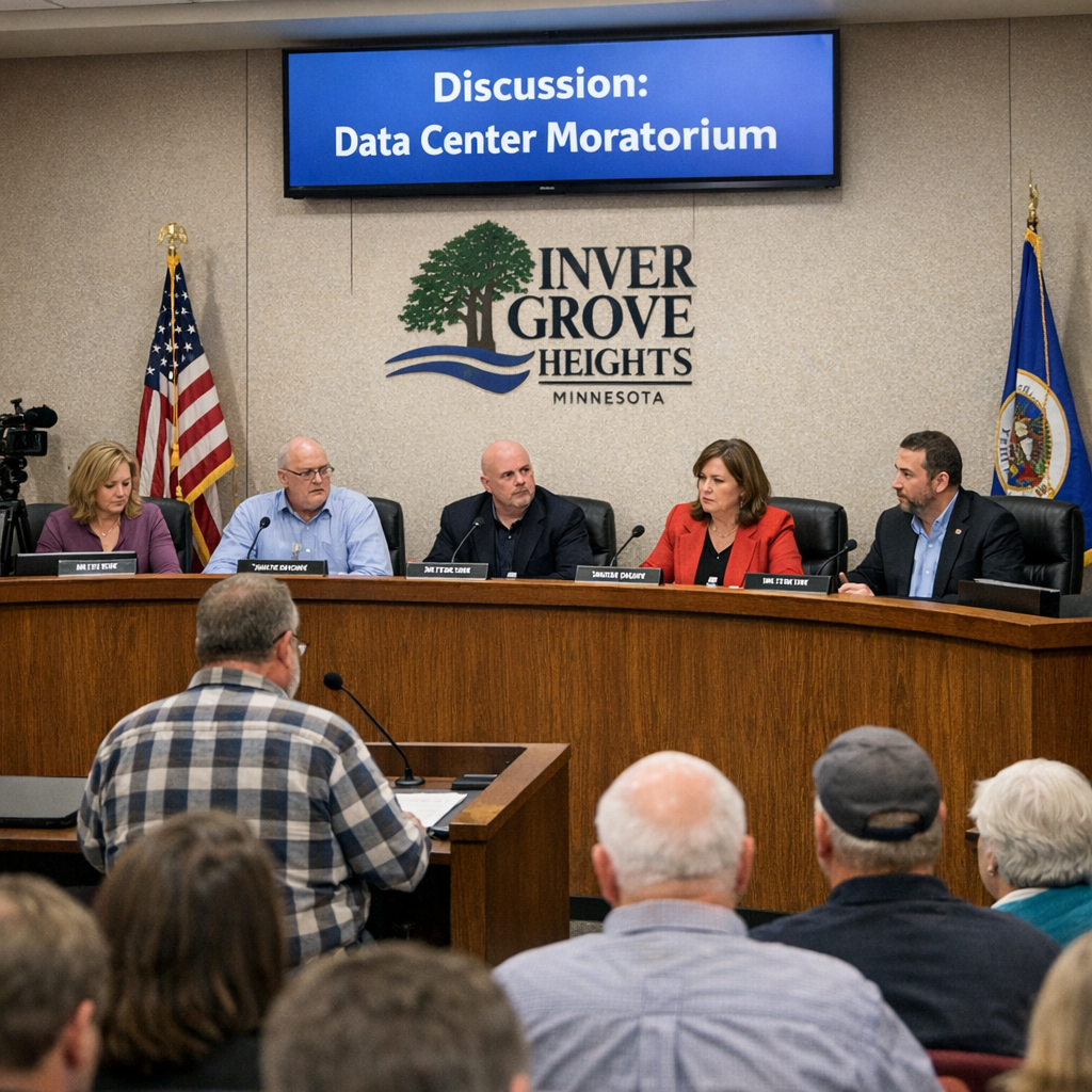 Inver Grove Heights Implements One-Year Moratorium on Data Centers