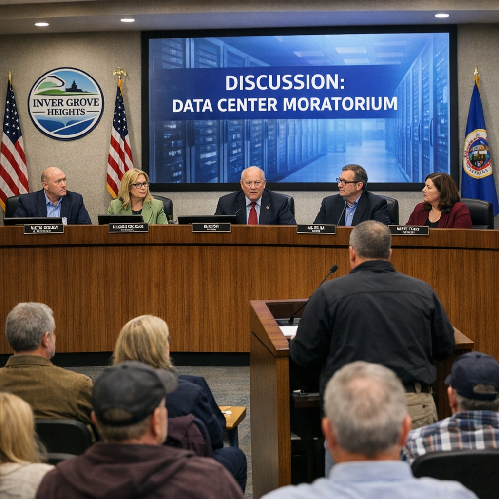 Inver Grove Heights Implements One-Year Moratorium on Data Centers