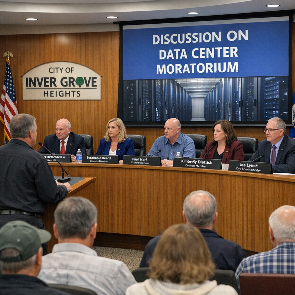 Inver Grove Heights Implements One-Year Moratorium on Data Centers