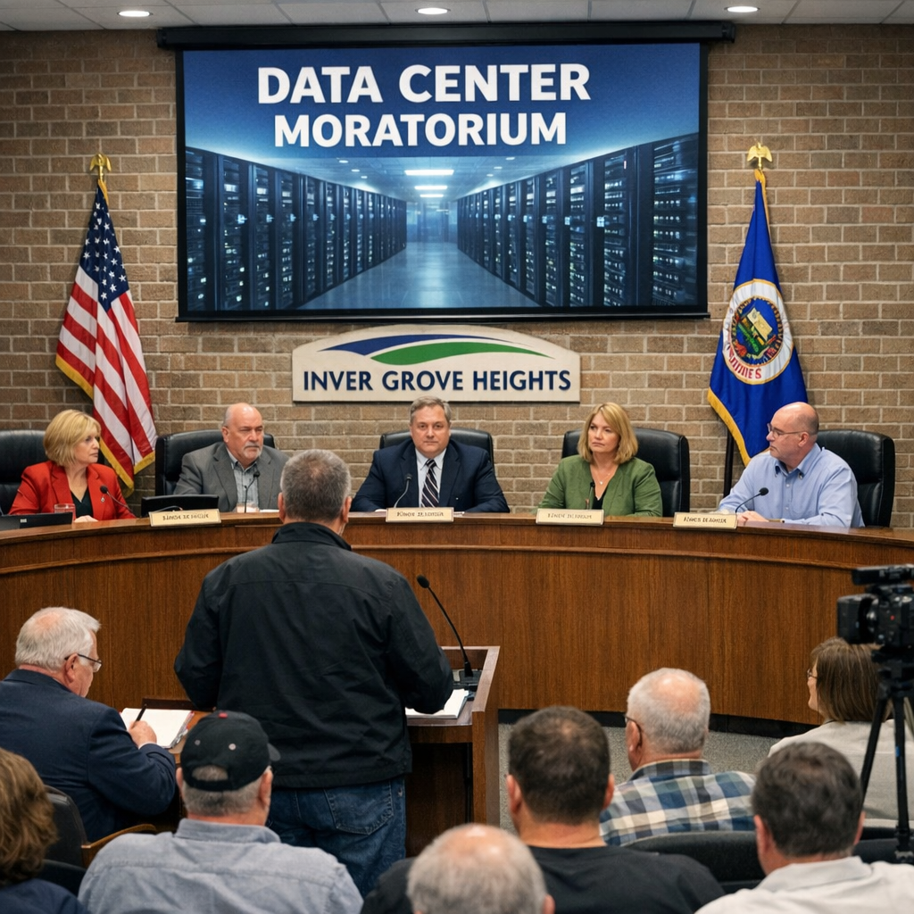 Inver Grove Heights Implements One-Year Moratorium on Data Centers