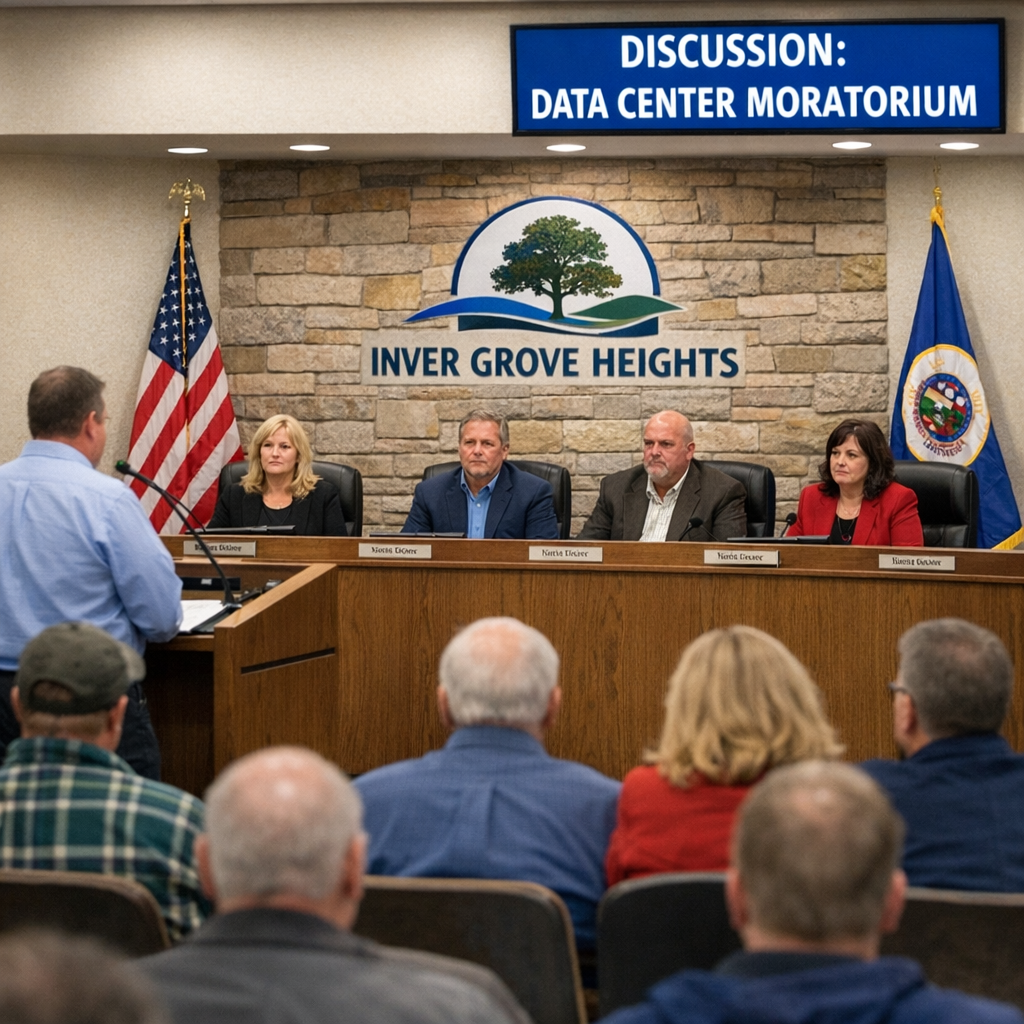 Inver Grove Heights Implements One-Year Moratorium on Data Centers