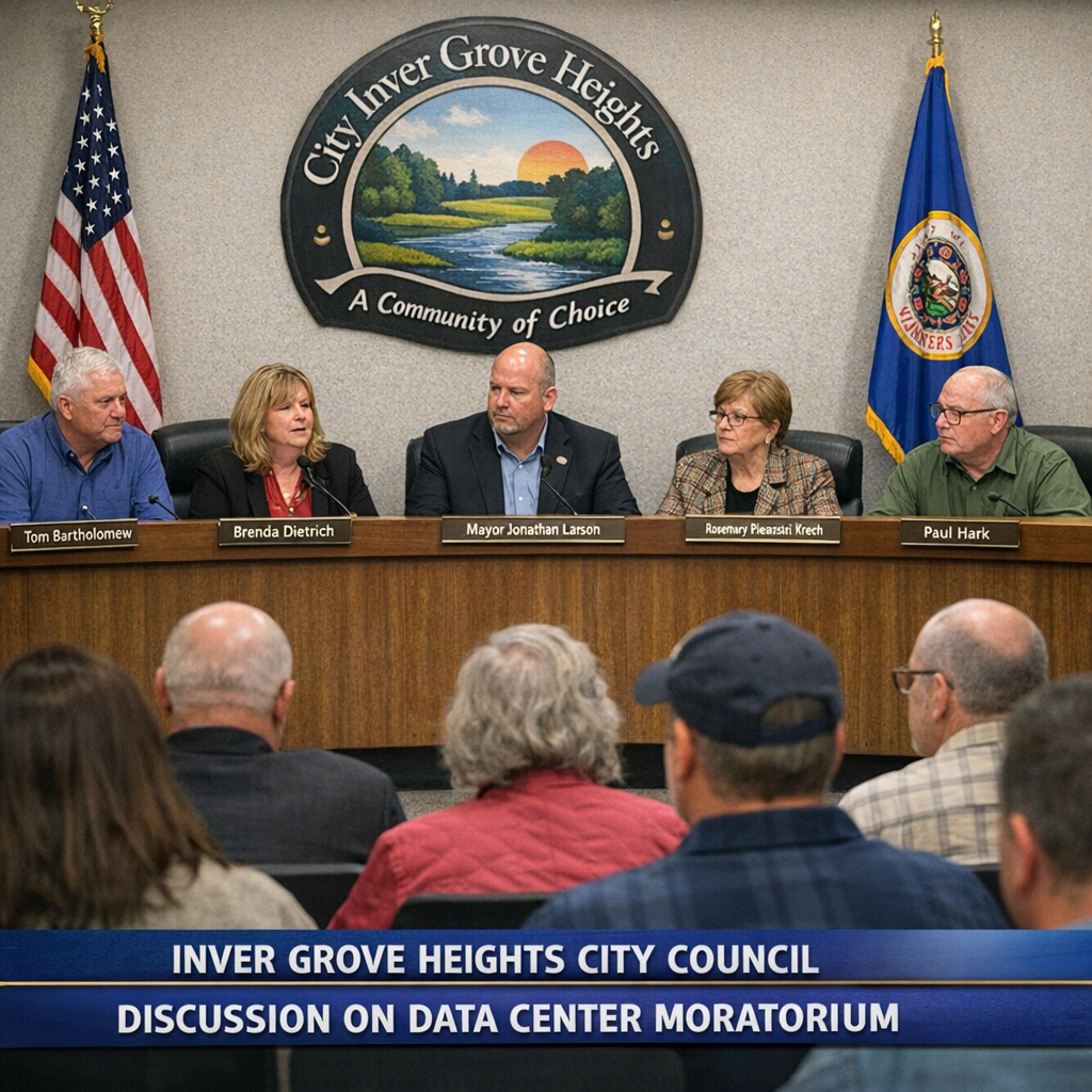 Inver Grove Heights City Council Pauses Data Center Developments Amid Community Concerns