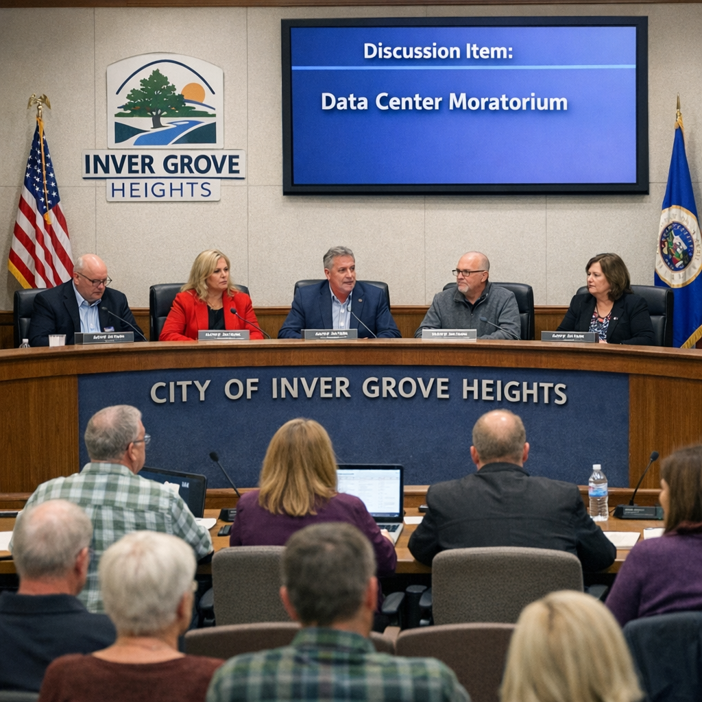 Inver Grove Heights Implements One-Year Moratorium on Data Centers