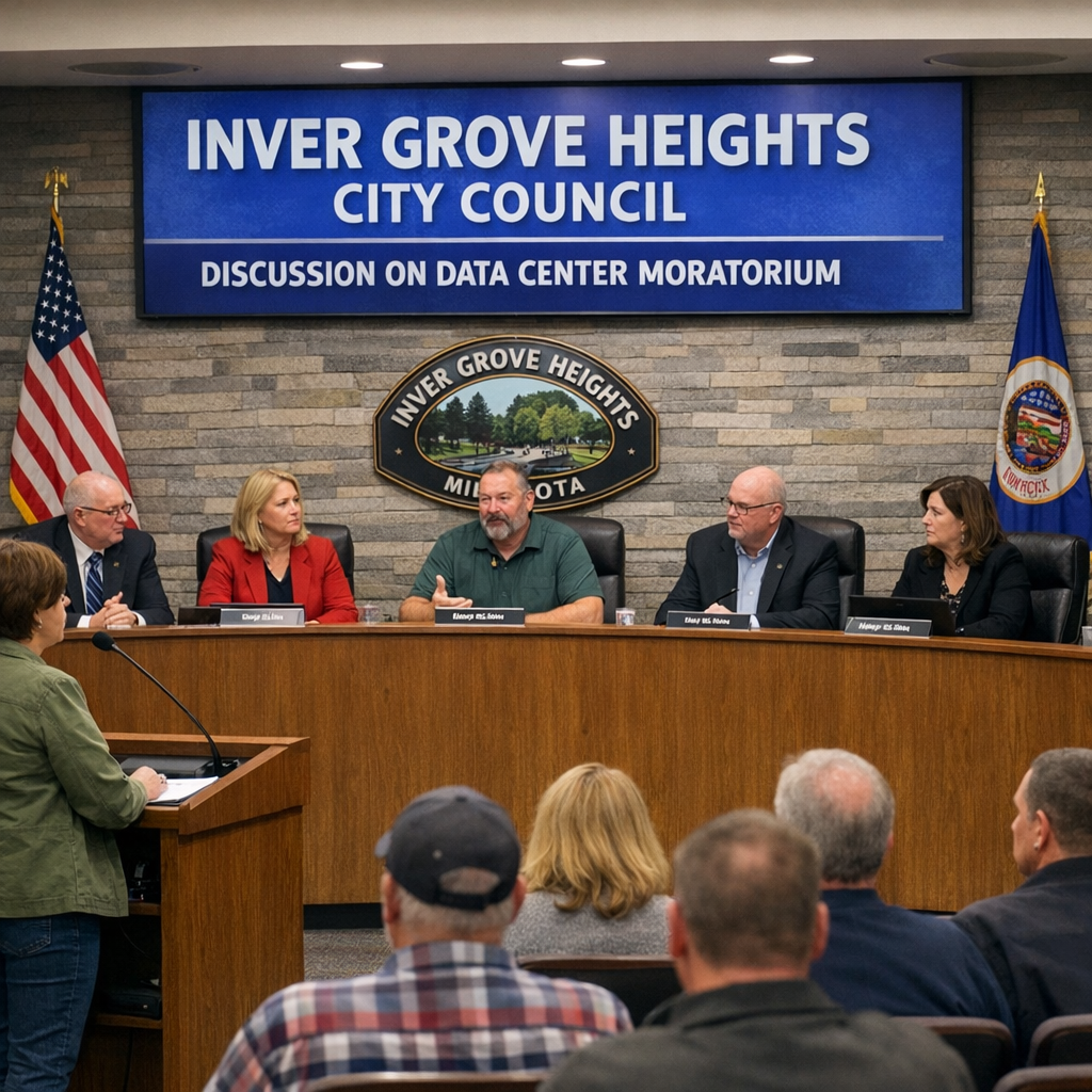 Inver Grove Heights Implements One-Year Moratorium on Data Centers