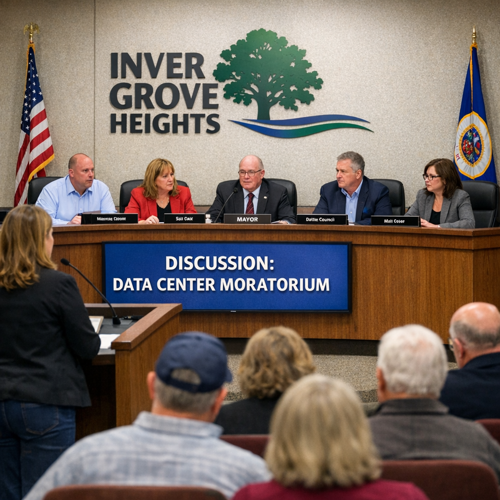 Inver Grove Heights Implements One-Year Moratorium on Data Centers