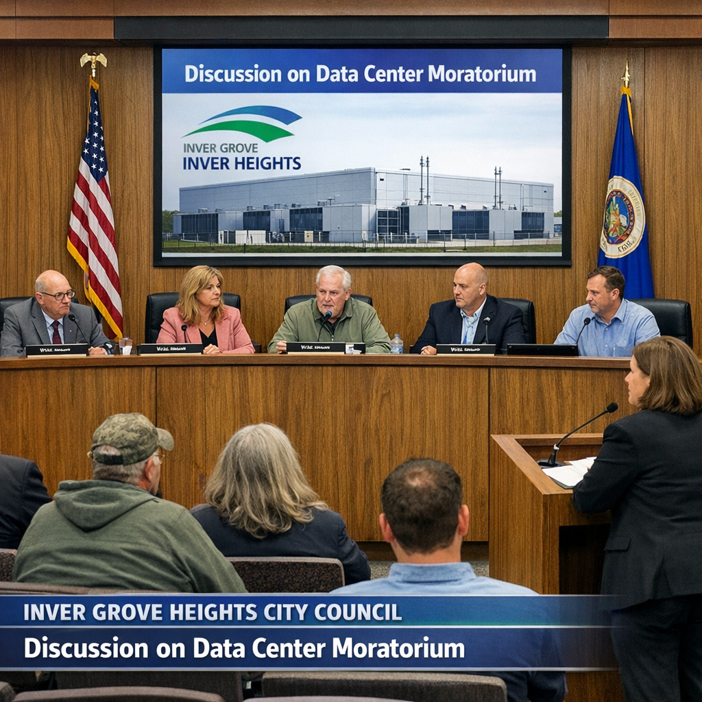 Inver Grove Heights Implements One-Year Moratorium on Data Centers