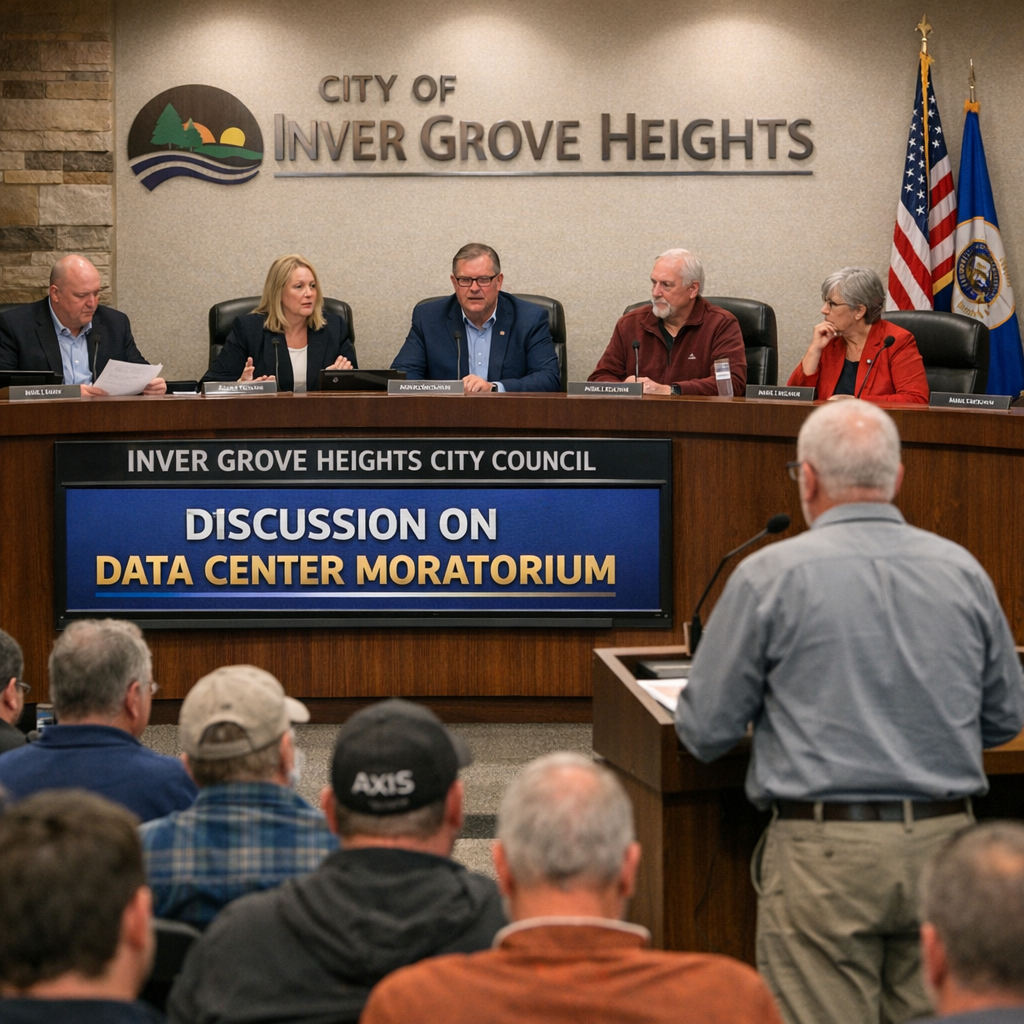 Inver Grove Heights Implements One-Year Moratorium on Data Centers