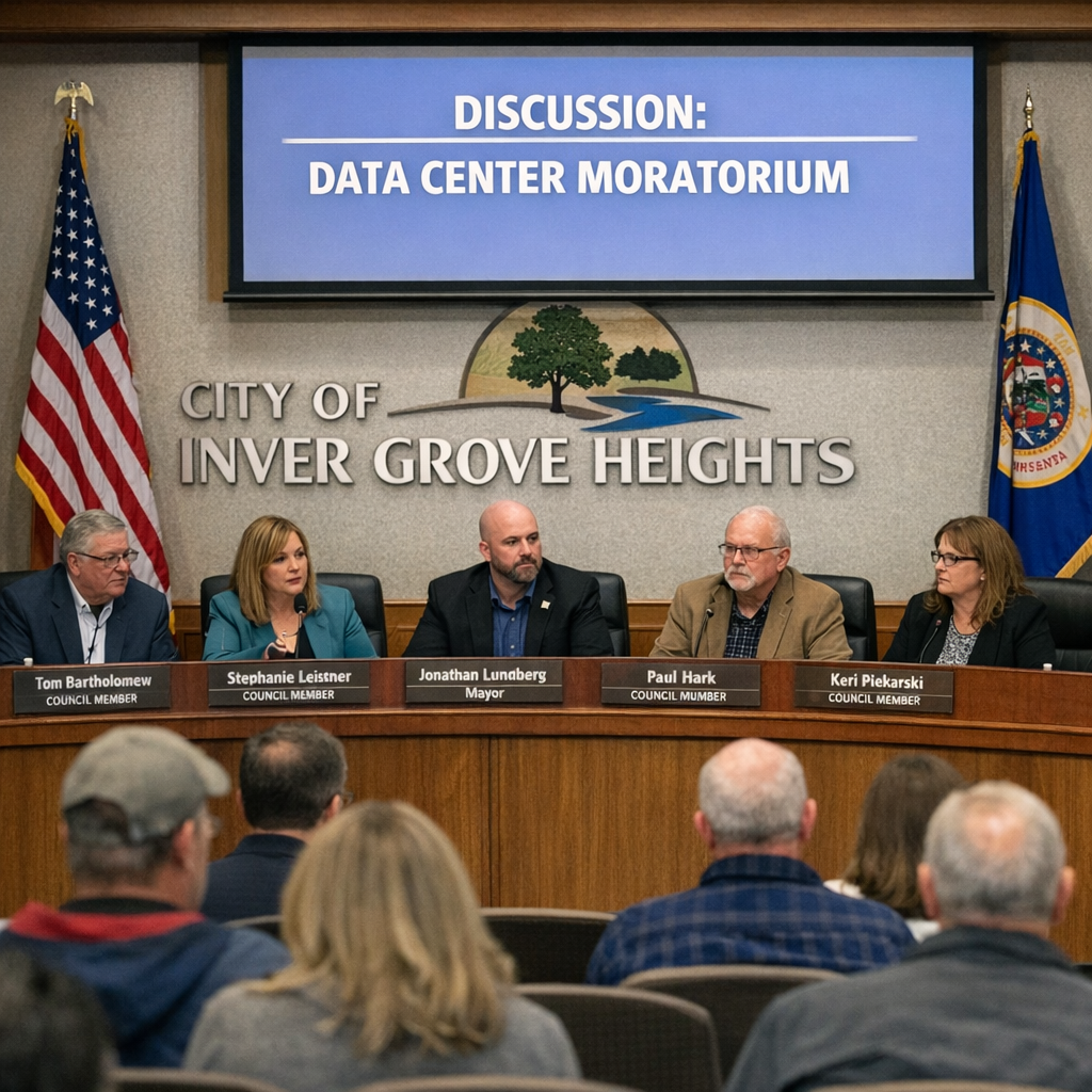 Inver Grove Heights Implements One-Year Moratorium on Data Centers