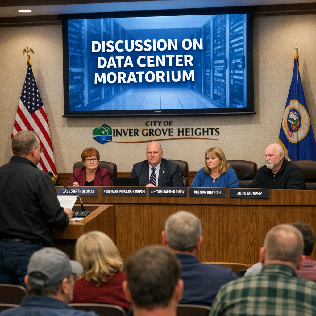 Inver Grove Heights Implements One-Year Moratorium on Data Centers