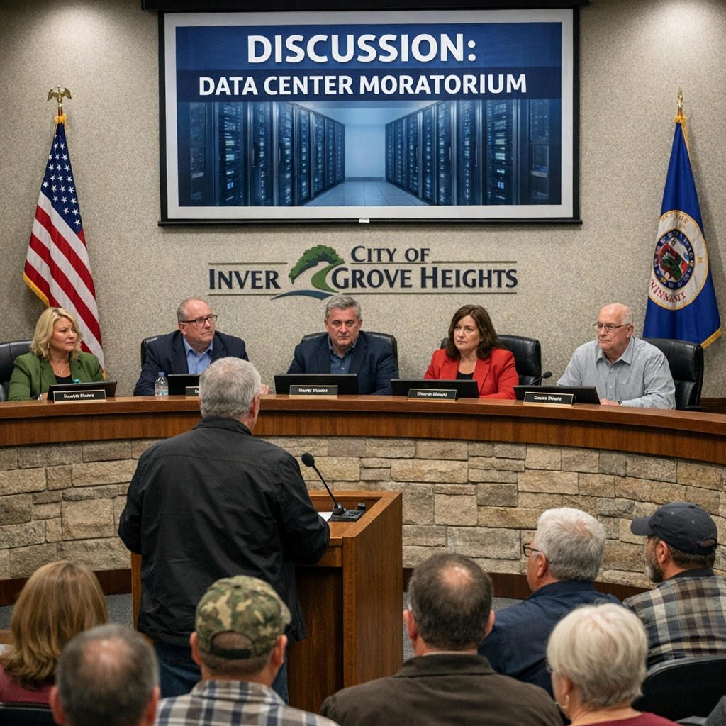 Inver Grove Heights Implements One-Year Moratorium on Data Centers