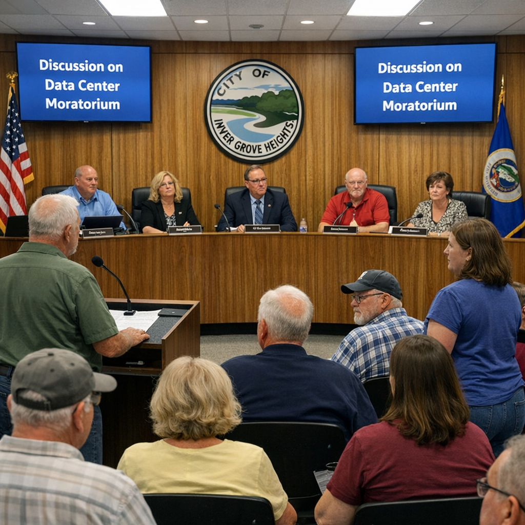 Inver Grove Heights Implements One-Year Moratorium on Data Centers