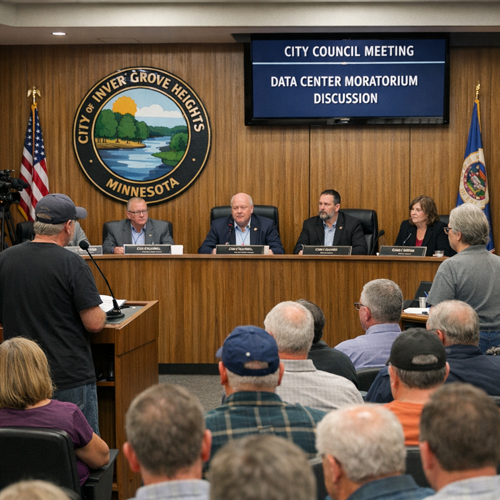 Inver Grove Heights Implements One-Year Moratorium on Data Centers