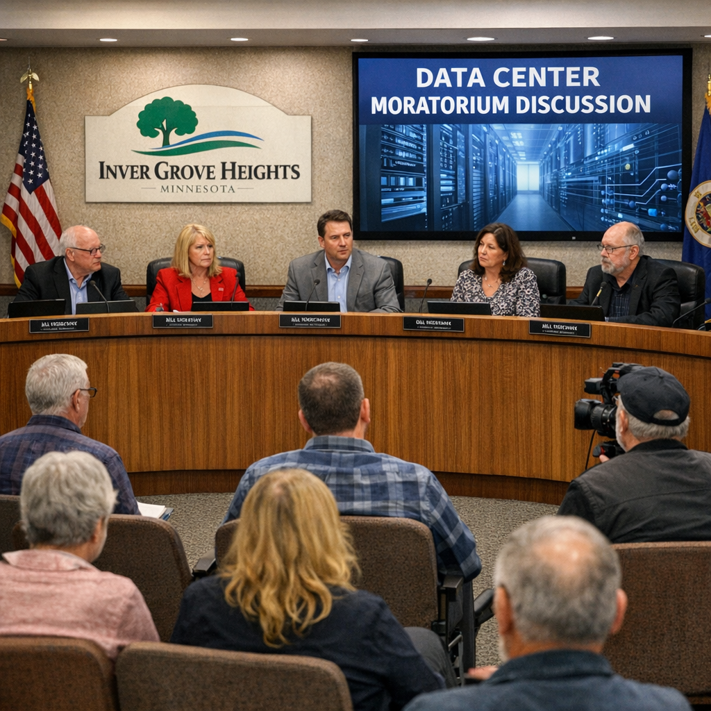 Inver Grove Heights Implements One-Year Moratorium on Data Centers
