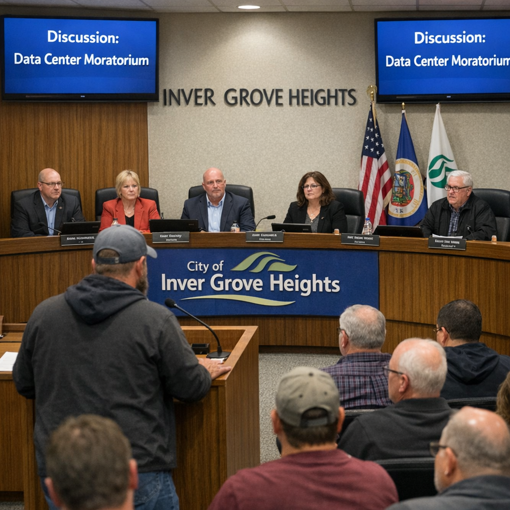 Inver Grove Heights Implements One-Year Moratorium on Data Centers