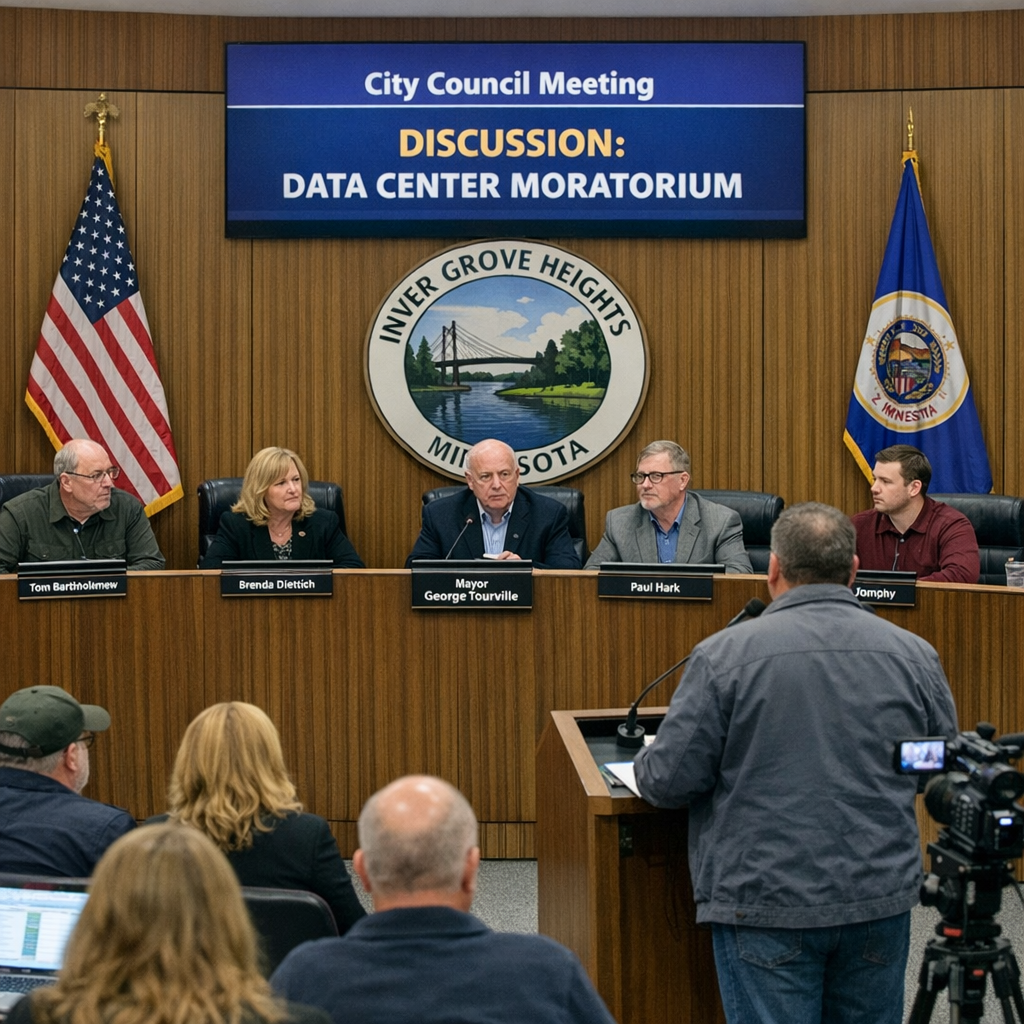 Inver Grove Heights Implements One-Year Moratorium on Data Centers