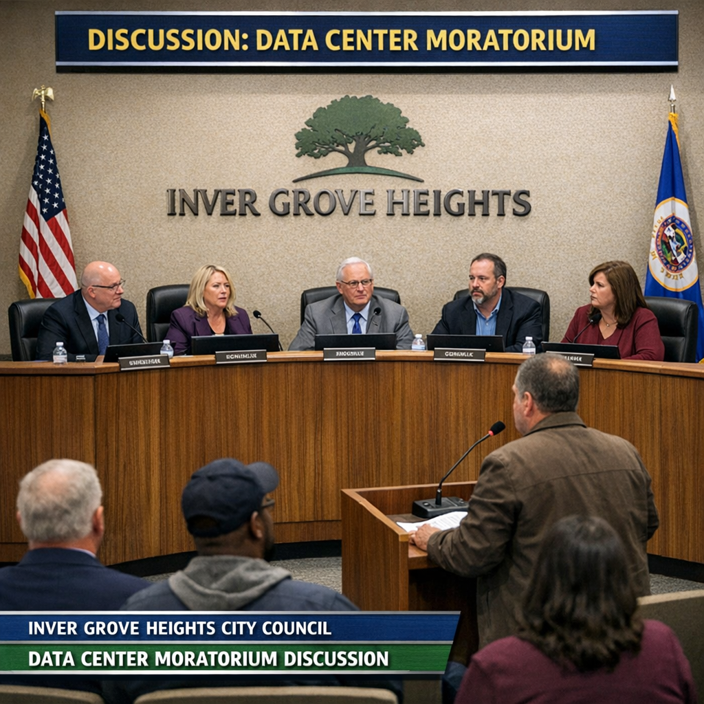 Inver Grove Heights Implements One-Year Moratorium on Data Centers