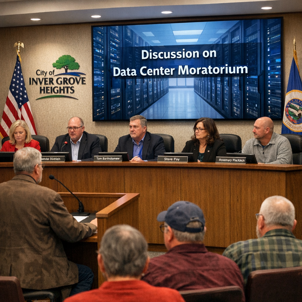 Inver Grove Heights Implements One-Year Moratorium on Data Centers