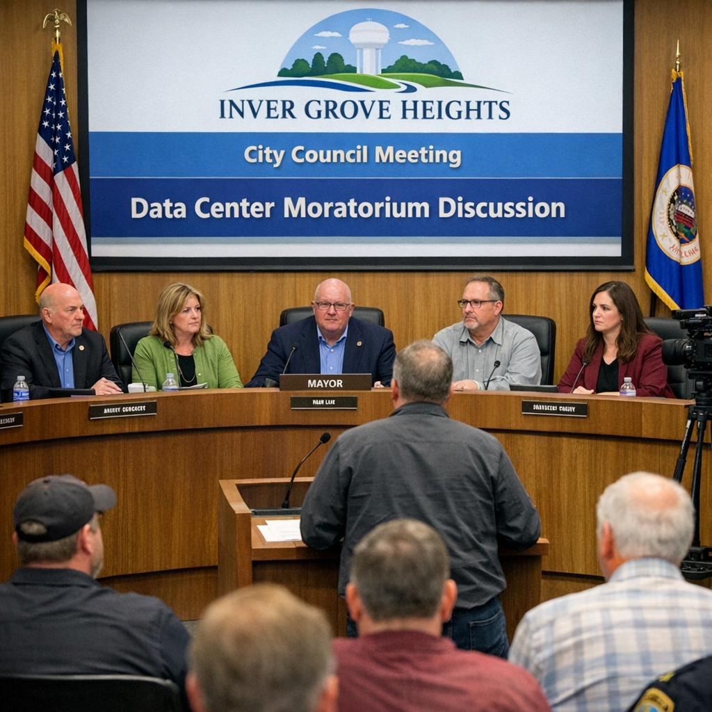 Inver Grove Heights Implements One-Year Moratorium on Data Centers