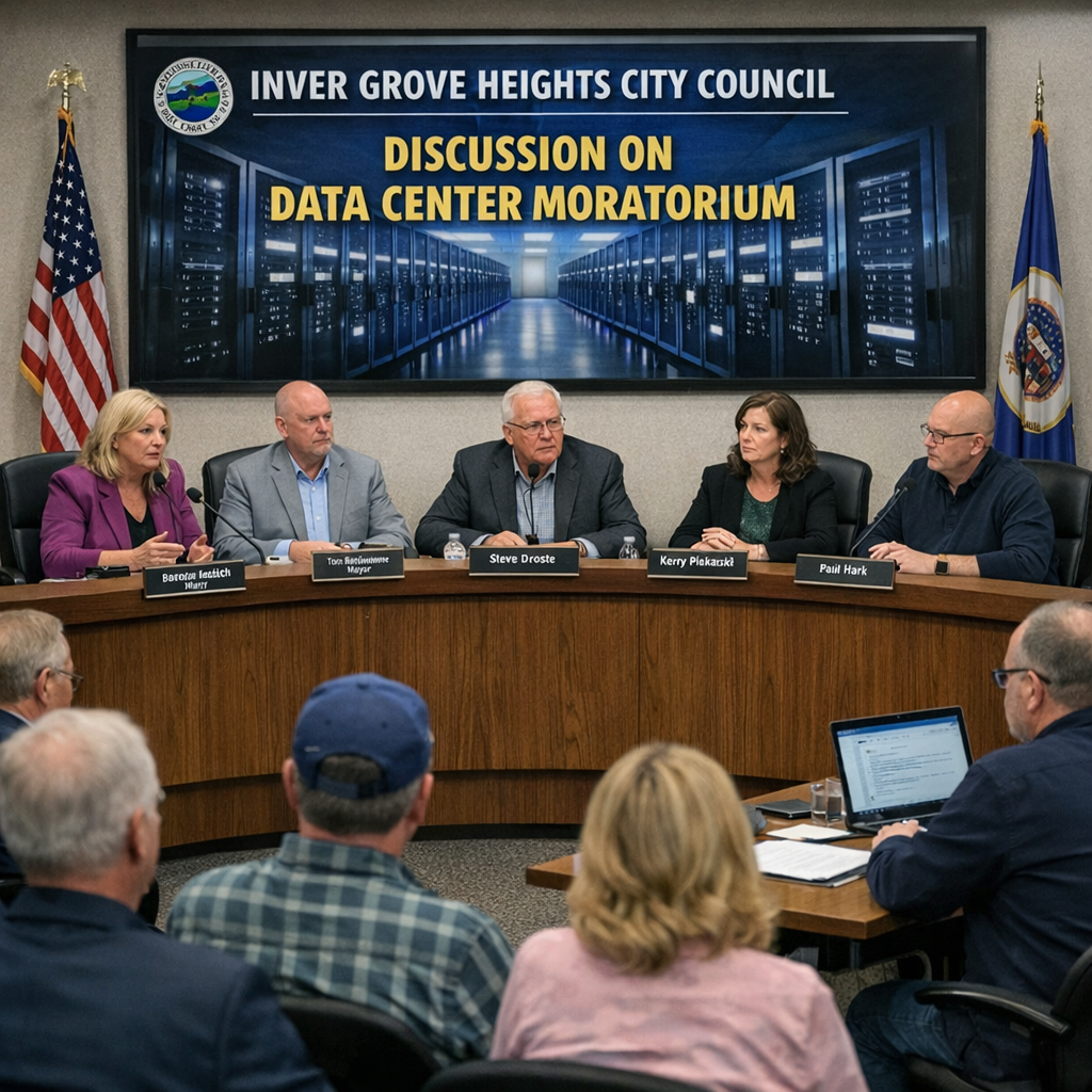 Inver Grove Heights Implements One-Year Moratorium on Data Centers