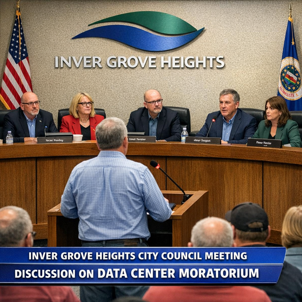 Inver Grove Heights Implements One-Year Moratorium on Data Centers