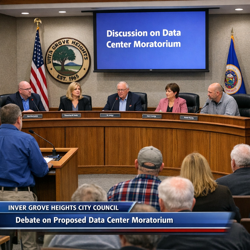 Inver Grove Heights Implements One-Year Moratorium on Data Centers