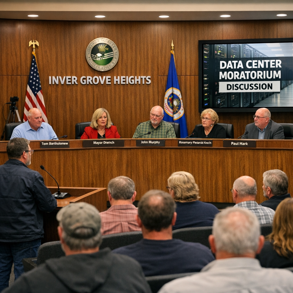 Inver Grove Heights Implements One-Year Moratorium on Data Centers