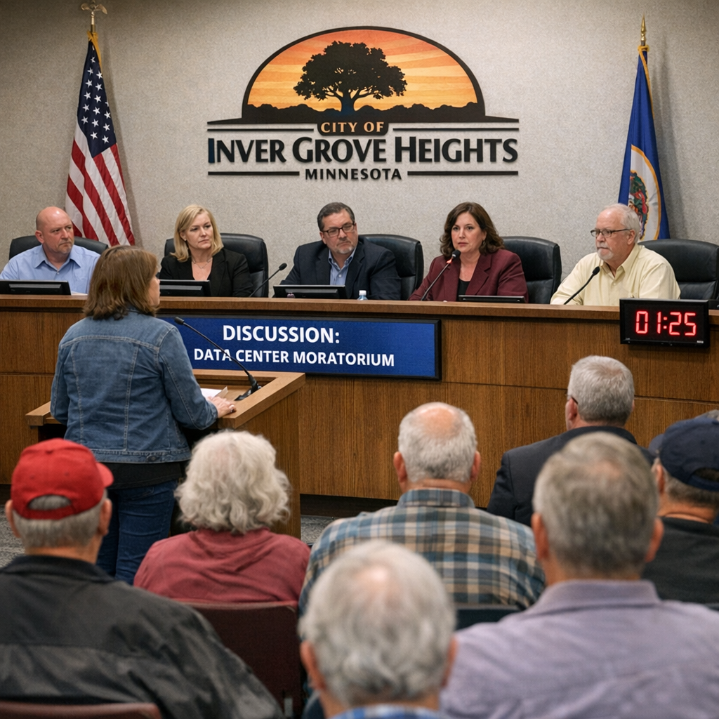 Inver Grove Heights Implements One-Year Moratorium on Data Centers
