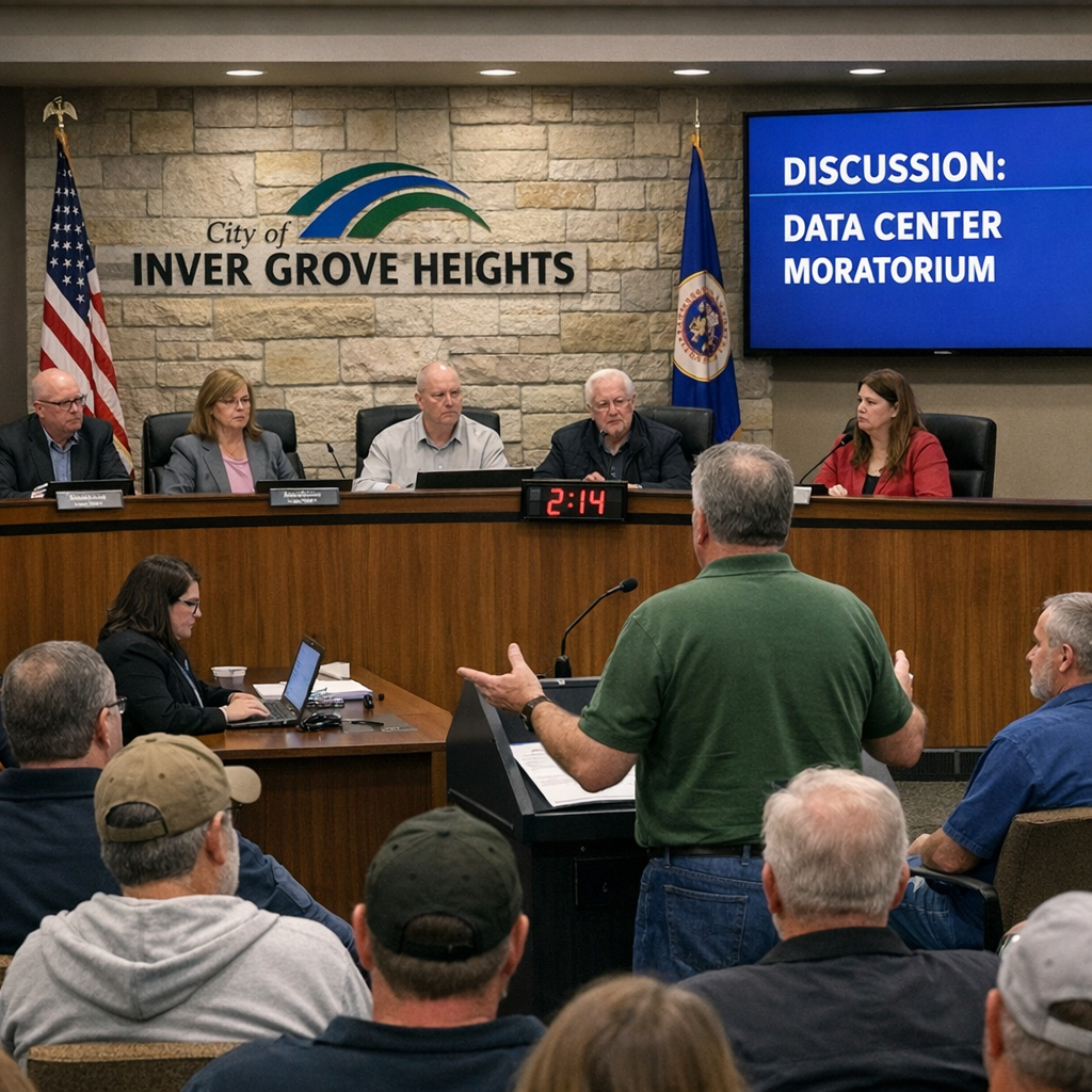 Inver Grove Heights Enacts One-Year Moratorium on Data Centers Amid Community Concerns
