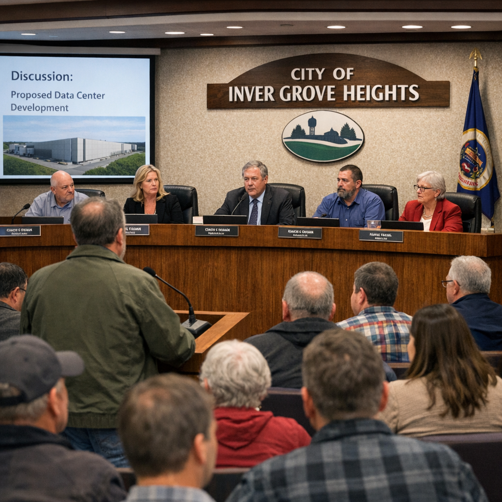Inver Grove Heights Enacts Moratorium on Data Centers Amid Community Concerns