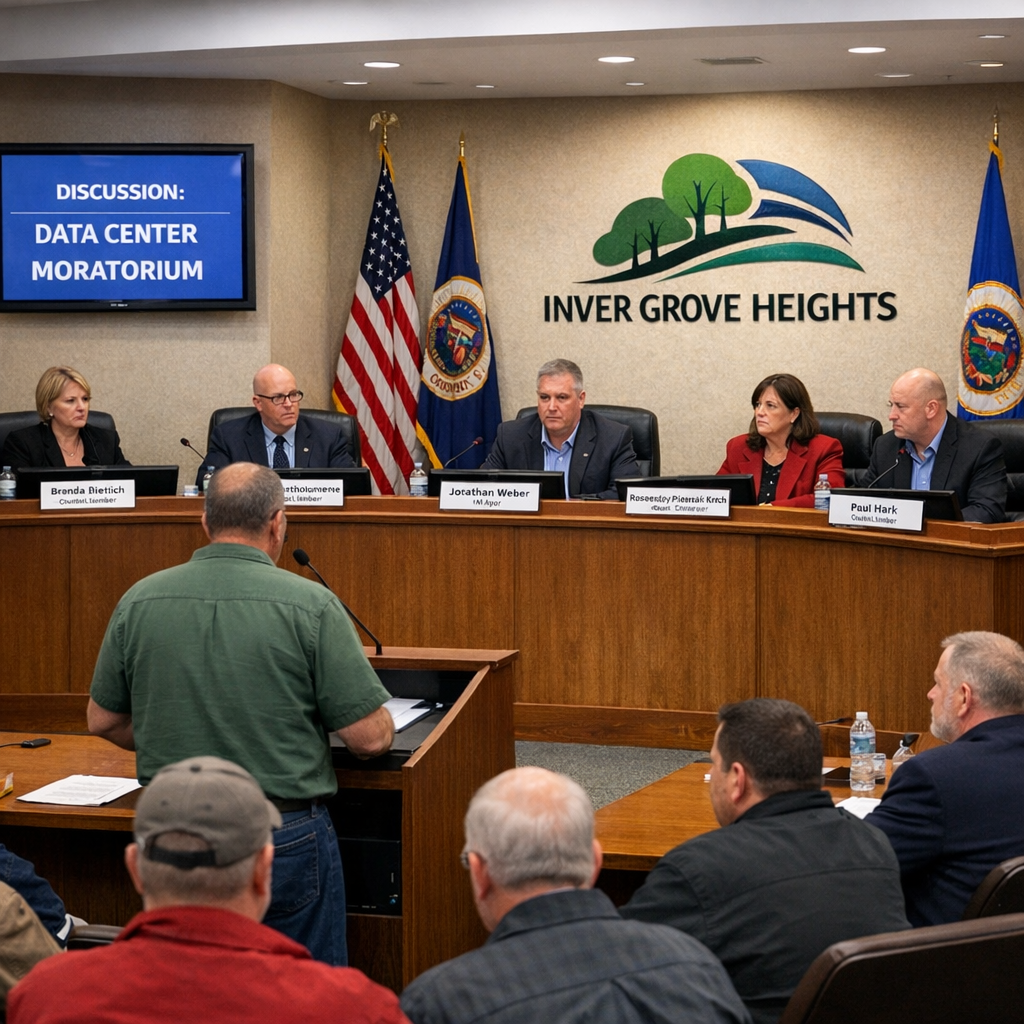 Inver Grove Heights Implements One-Year Moratorium on Data Centers