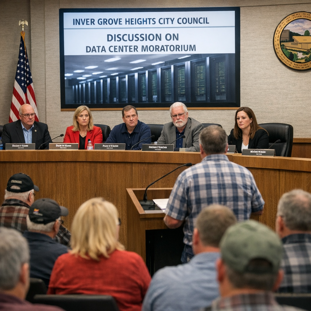 Inver Grove Heights Implements One-Year Moratorium on Data Centers
