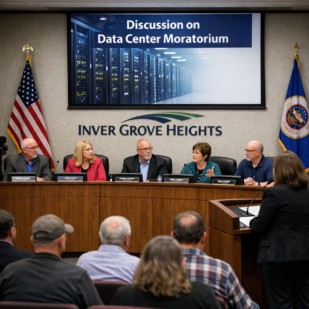 Inver Grove Heights Implements One-Year Moratorium on Data Centers